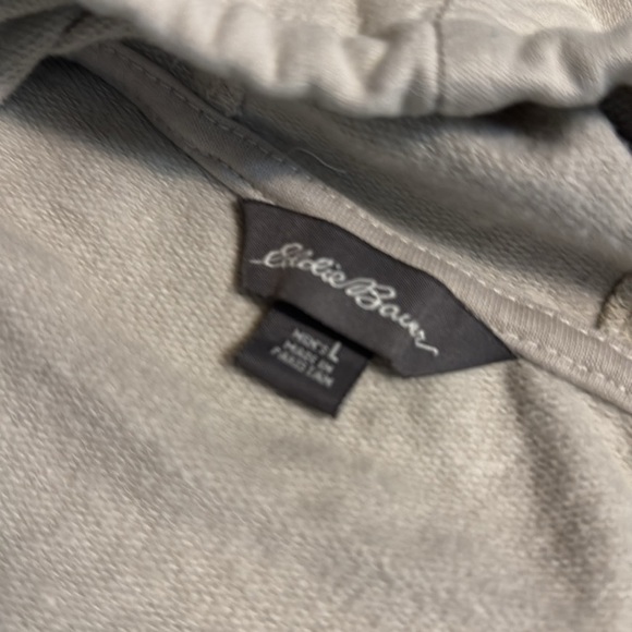 Eddie Bauer Cream Sweatshirt with Ribbed Cuffs - Picture 4 of 8